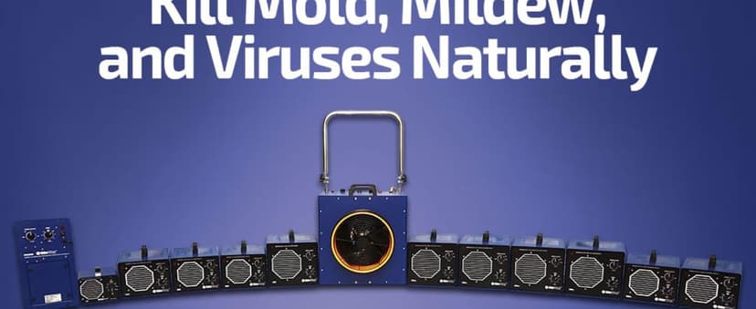 OdorStop OS2500UV Professional Grade Ozone Generator Ionizer for Areas of 2500 Square Feet+, For Deodorizing and Purifying Medium Size Areas Such as Hotel Rooms, Offices, and Basements