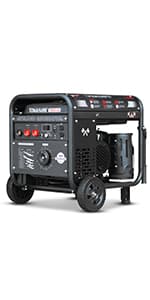 TOMAHAWK Welder Generator Stick Welder Engine Driven 120 Amp 7 HP Gasoline Portable 2,200 Watt Quiet Inverter Generator Engine