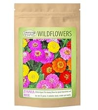 Drought Tolerant Wildflower Seed Mix, Covers 325 Sq Ft, 15 Flower Varieties, Over 67,000 Seeds, Created By Nature
