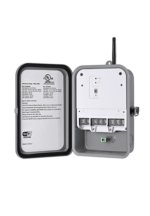 DEWENWILS Pool Pump Timer, Digital Timer Box, 2HP 40A 120-277 VAC, 7-Day 20 ON/Off Programmable Timer Switch for Water Heater, Pool Pump, SPA, Motor, ETL Listed Gray