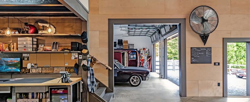 Wall Mount Fan Oscillating,Industrial Heavy Duty Metal 3 Speed Fan,20 Inch High Velocity Adjustable Tilt,Use for Garage, Shop,Warehouse, Patio, Factory and Homes.