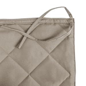 ANOW Double Hammock Pad and Pillow Set, 2 Person Polyester Hammock Pad, Light Brown