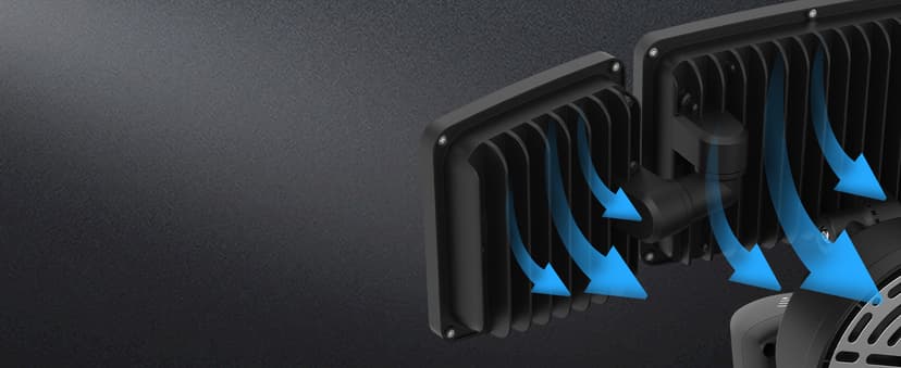 Onforu 100W Smart LED Security Lights Motion Sensor Outdoor 9000LM, 2500K-6500K, WiFi Alexa Flood Light APP Control, Motion Detector with Adjustable 3 Head, IP65 Wall Light for Yard (Black)