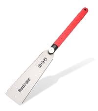 HURRICANE Folding Hand Saw, 10 Inch Pruning Saw, Hand Saw for Wood Cutting, Camping Tree Saw with SK5 Curved Blade, Triple-cut Razor Teeth, Outdoor Portable Saw for Tree Trimming, Gardening, Hiking