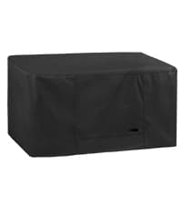 NettyPro Smoker Cover Heavy Duty Waterproof 30 Inch for Masterbuilt Cuisinart Dyna-Glo Charbroil Digital Electric Propane Vertical Smoker, Fade and UV Resistant, 19" W x 18" D x 33" H, Black