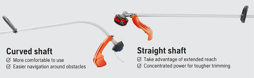 Husqvarna 130L Gas String Trimmer, 28-cc 2-Cycle, 18-Inch Straight Shaft Gas Weed Wacker with Rapid Replace Trimmer Head for Seamless String Reloading, 970514405