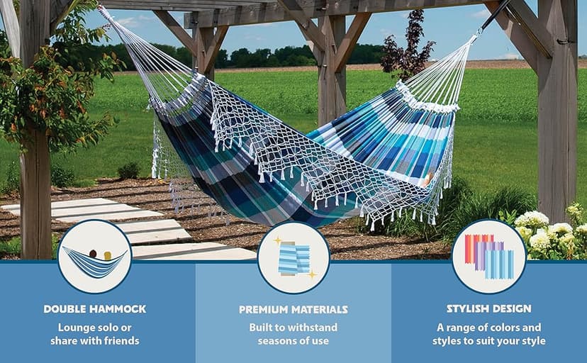 Vivere Nylon Eco-Friendly Hammock Tree Strap Set - 250 lb Weight Capacity