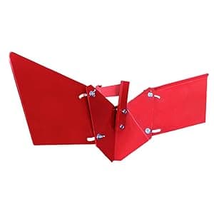 15683 Hiller-Furrower Kit for Rear Tine Tillers, Adjustable Wings, Three Connection Options, Easy Installation, Thickened Materials, Suitable for All Land Types, 2-Year Warranty.