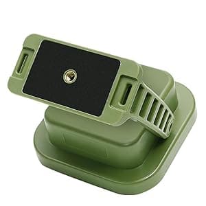 Portable Work Light, 4000LM, IP65 Waterproof Magnetic Work Lights with Stand, 12000mAh PowerBank LED Rechargeable Lights, 1/4” Threaded Port Flood Light for Job Site, Car Repairing