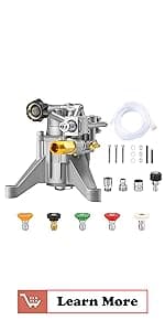 Tool Daily Foam Cannon with 1/4 Inch Quick Connector, 1 Liter, 5 Pressure Washer Nozzle Tips