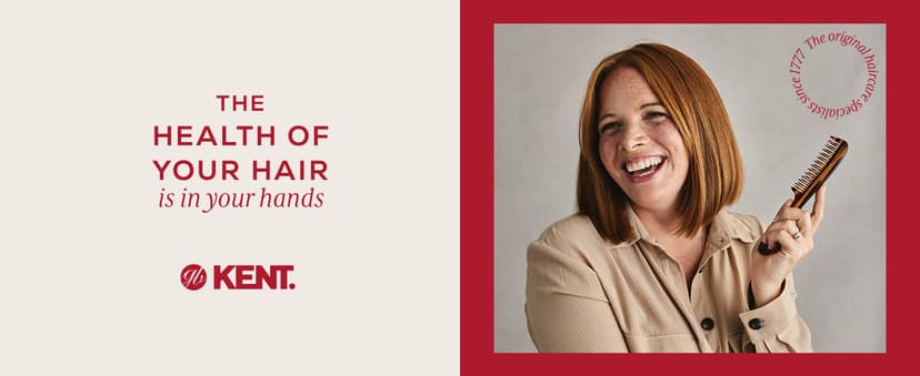 KENT 21T 8 Inch Large Hair Detangling Comb, Wide Teeth for Thick Curly Wavy Hair. Long Hair Detangler Comb For Wet and Dry. Handmade of Quality Cellulose, Saw-Cut Hand Polished, Made in England