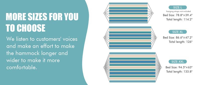 Brazilian Hammock with Tree Straps - Cotton Hammocks Portable Hammock with Carry Bag for Backyard, Porch, Outdoor and Indoor Use Yellow & Green