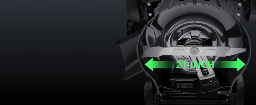 21" Steel Deck Self-Propelled Lawn Mower, 170cc OHV Engine with Forced Air-Cooling System, 3-in-1 Mulching, Rear Bag & Side Discharge, 6 Adjustable Cutting, Easy Assembly & Maintenance, AV8621S1