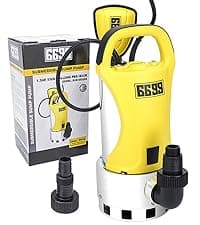 1/6HP Portable Utility Pump Submersible Small Backup Sump Pump Draining pump to Remove Water from Flooding House Basement Pool Tankless Heater Flushing Pump with 10-Foot Cord SUB 1100