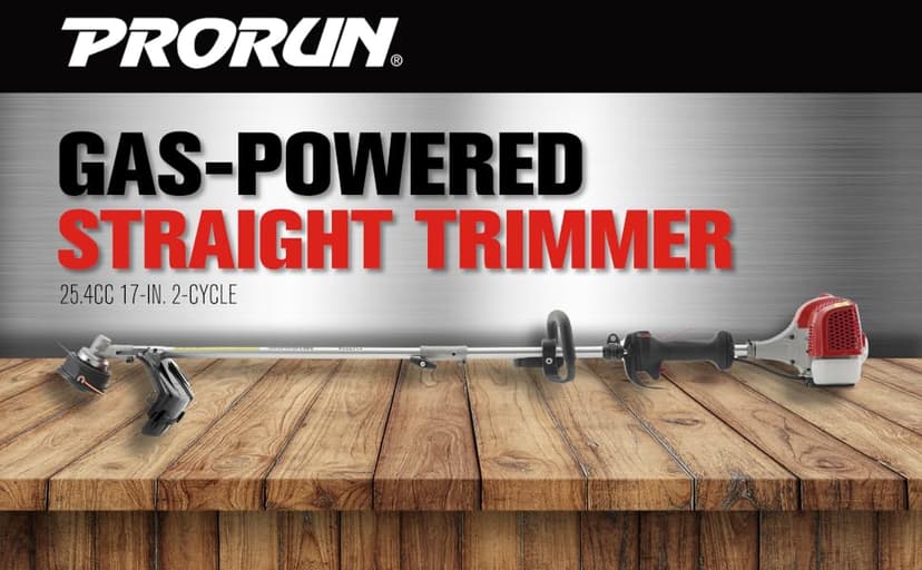 25.4cc 17-in. Gas-Powered 2-Cycle Straight Shaft Trimmer