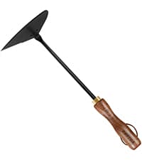Gardening Tools Hand Rake, Stainless Steel Cultivator for Digging, Aerating Soil, and Weeding, Heavy Duty Garden Tool with Hanging Hole,Gardening Gifts for Women/Men