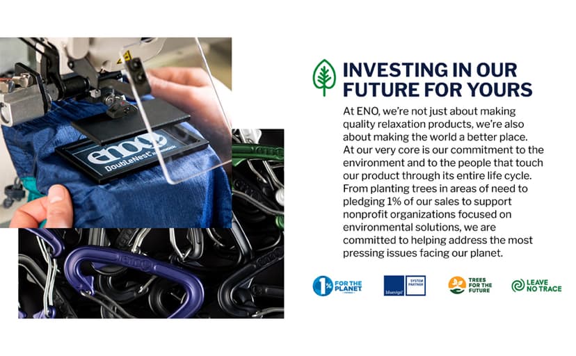 ENO DoubleNest Hammock Print - Day to Night