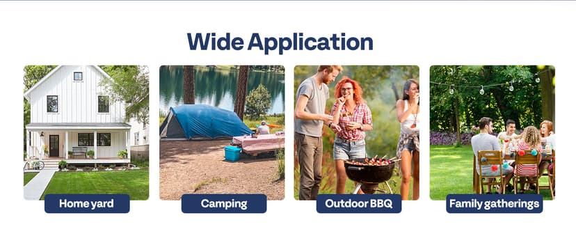 VIVOHOME 3-in-1 Vertical Charcoal Smoker, BBQ Smoker Grill with Built-in Thermometer, Air Vent, and 2 Access Doors, Idea for Parties, Backyard, Barbecues