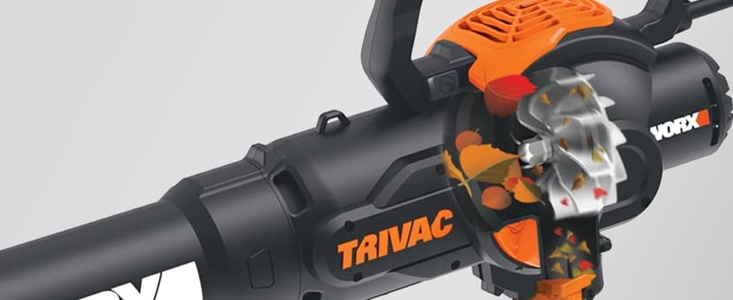 WORX 12 Amp Trivac 3-in-1 Electric Leaf Blower/Mulcher/Yard Vacuum - WG512