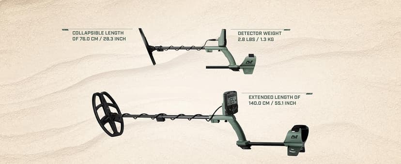 MINELAB X-Terra Voyager Metal Detector for Adults, All Terrain, Waterproof,Target ID, 4 Modes, Kit with Headphones & Digger