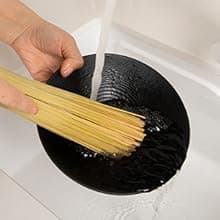 2 Packs,Bamboo Wok Brush, Refined Kitchen Cleaning Brush, Traditional Natural Bamboo Pot Brush, One Piece Structure,Powerfully Scrub Pots and Jars of Stains (Small, Flat Mouth)