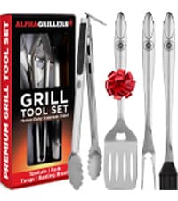 Alpha Grillers Meat Shredder Claws - BBQ Smoker Accessories Pulled Pork Tool - Barbecue Grilling Gifts for Men Him