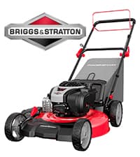 PowerSmart Gas Lawn Mower 21-Inch 144cc OHV Engine 3-in-1 Push Mower with Bagging