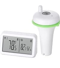 INKBIRD IBS-P01R 2nd Generation Wireless Floating Pool Thermometer Easy to Read for Hot Tub, Compatible with Gateway IBS-M1 and IBS-M2