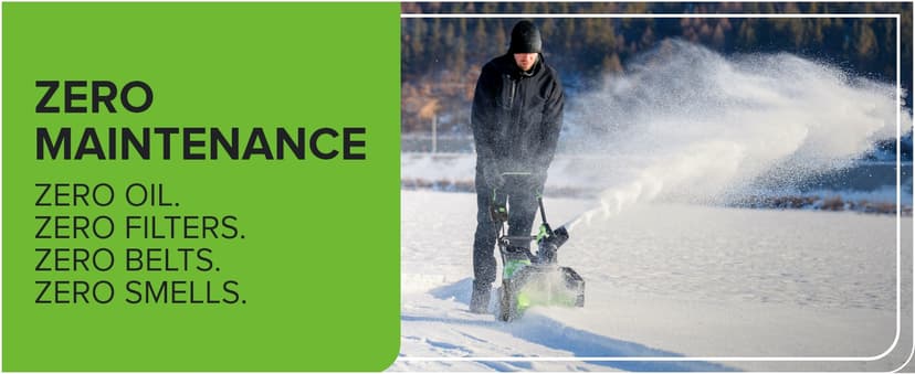 Greenworks 40V (75+ Compatible Tools) 16” Cordless Snow Blower, 5.0Ah Battery and Charger Included, SN40B410