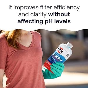 HTH 67067 Swimming Pool Care Clarifier Advanced - Crystal Clear Water in 24 Hours