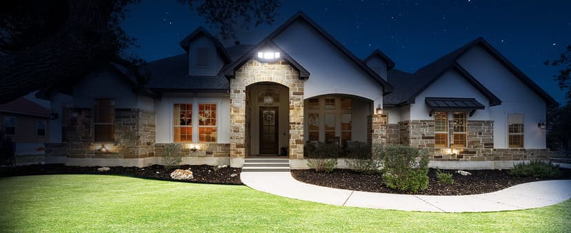 Onforu 100W Smart LED Security Flood Lights Outdoor, 9000LM Brightness Adjustable, WiFi Alexa Flood Light APP Control Tunable 2700K-6500K, Exterior Floodlight with 3 Adjustable Heads for Yard Garage