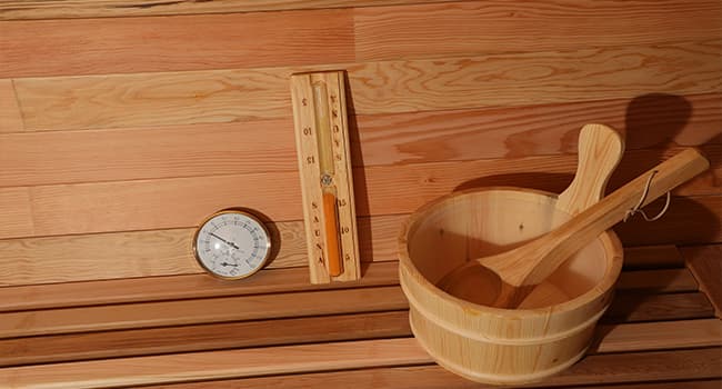 Outdoor Sauna 4 Person, Canadian Hemlock Barrel Sauna with 4.5KW ETL Heater, 220V, Waterproof System, Asphalt Shingles, Rubber Base(0-195℉)