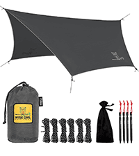 Wise Owl Outfitters Ultimate Comfort Camping Hammock Chair - Adjustable Height, Backrest, and Padded Seat - Perfect for Short & Tall Adventurers - Green