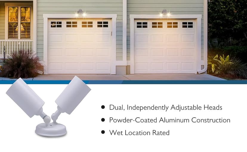 NICOR Lighting 11521 Flood Light, Black