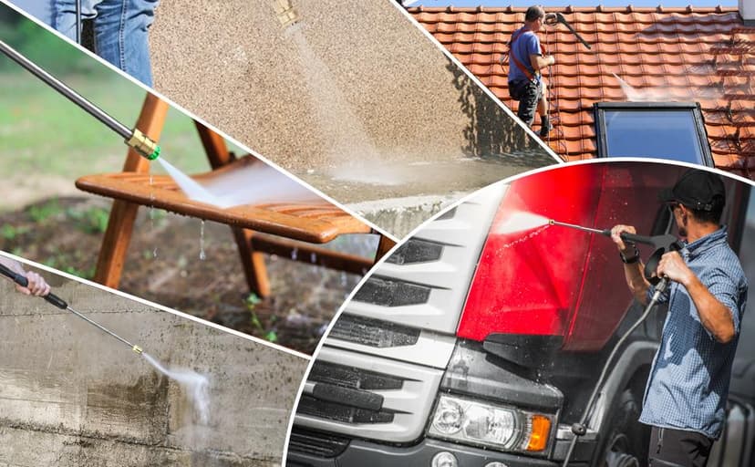 Heavy-Duty Gas Pressure Washer, 3600Psi at 2.7Gpm Power Washer,Portable, 30feet Pressure Hose,Industrial Style,Axial Cam Pump, for Siding, Driveway, House, Car, RV, Paint Preparation etc