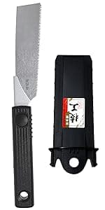 KAKURI Pruning Saw Folding 4" for Garden, Camp, Bushcraft, Japanese Pull Saw Razor Sharp Japanese Steel Blade, Mini Pocket Hand Saw for Tree Branch Cutting, Foldable Wood Handle, Made in JAPAN