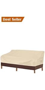 Vailge Patio Heater Covers with Zipper and Storage Bag,Heavy Duty 600D Oxford Waterproof Outdoor Heater Cover Wind-Resistant Dustproof UV-Resistant,Black,89'' Height x 33" Dome x 19" Base