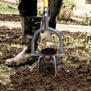 Jardineer Hand Tiller Garden Claw, Garden Twist Tiller Heavy Duty, Manual Soil Tiller for Flower Box and Raised Bed