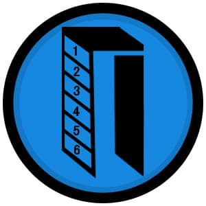 Defense Pro Walk Through Metal Detector, Security Metal Detector 6 Zone