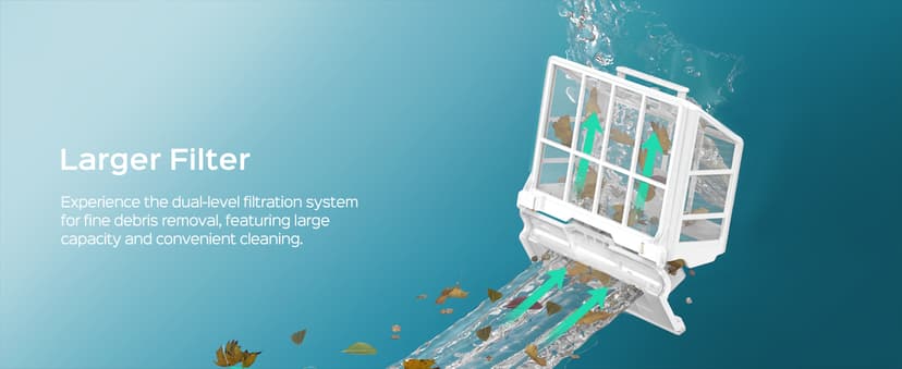 (2024 Upgrade) WYBOT C1 Robotic Pool Cleaner for In Ground Pools up to 65 FT in Length, 150mins Runtime, Cordless Pool Vaccum with Wall Climbing Function, Larger Top-Loading Filters Green