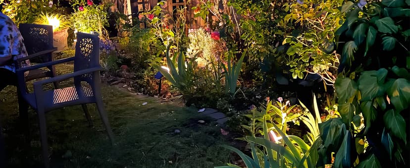 NYMPHY Solar Lights Outdoor Waterproof IP68, 56 LED 3 Lighting Modes Solar Powered Garden Yard Spot Solar Lights for Outside Landscape- 4 Pack (Cool White)