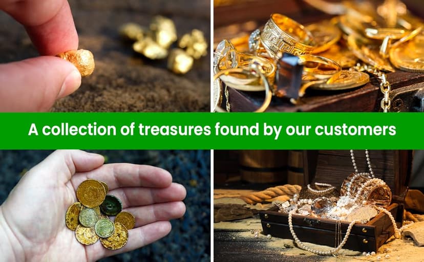 Metal Detector for Adults, for Kids, Waterproof & Underground & Underwater Gold Detector, Gold Metal Detector, Metal Detector Kit, Medal Detector