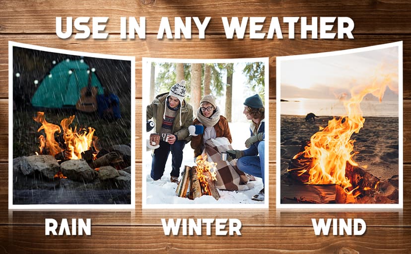 Shwuevei 65 pcs Fire Starter - Natural Fire Starters for Fireplace, Pellet Stove & Wood, Fire Pit, Smoker, BBQ, Chimney, Pizza Oven - Fire Starters for Grill, Charcoal Starter