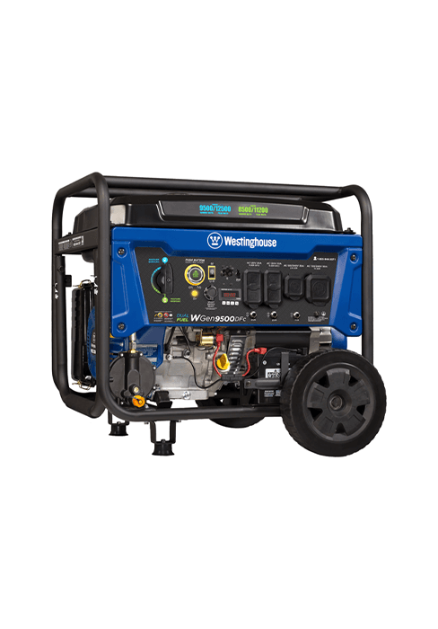 Westinghouse 12500 Peak Watt Tri-Fuel Home Backup Portable Generator, Remote Electric Start, Transfer Switch Ready, Gas, Propane, and Natural Gas Powered