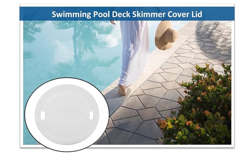 Aftermarket Skimmer Lid Replacement for Hayward Swimming Pool Skimmer Deck Cover SP1070C SPX1070C