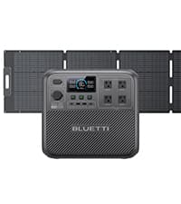 BLUETTI Solar Generator Elite 200 V2 (2025 New), 2,073.6Wh LFP Battery Backup w/ 4 2,600W AC Outlets (3,900W Power Lifting), 17-Year Lifespan, Portable Power Station for Camping, Off-grid