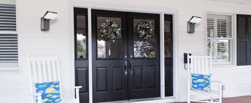 40W LED Wall Lights Outdoor Rotatable 360 Degree LED Wall Pack 4000LM 5000K Security Flood Light Switch Control Waterproof IP65 for Garage Yard Barn Porch