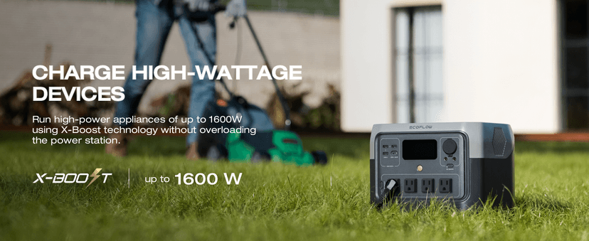 EF ECOFLOW Portable Power Station RIVER 2 Pro, 768Wh LiFePO4 Battery, 70 Min Fast Charging, 4X800W (X-Boost 1600W) AC Outlets, Solar Generator for Outdoor Camping/RVs/Home Use Black