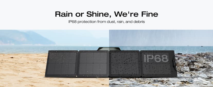 EF ECOFLOW Solar Generator RIVER 3 Plus with 110W Solar Panel, 286Wh Portable Power Station LiFePO4 Battery, 3 Up to 1200W AC Outlets, <10 MS UPS, Expandable to 858Wh, <30 dB Quiet, 1Hr Fast AC Charge