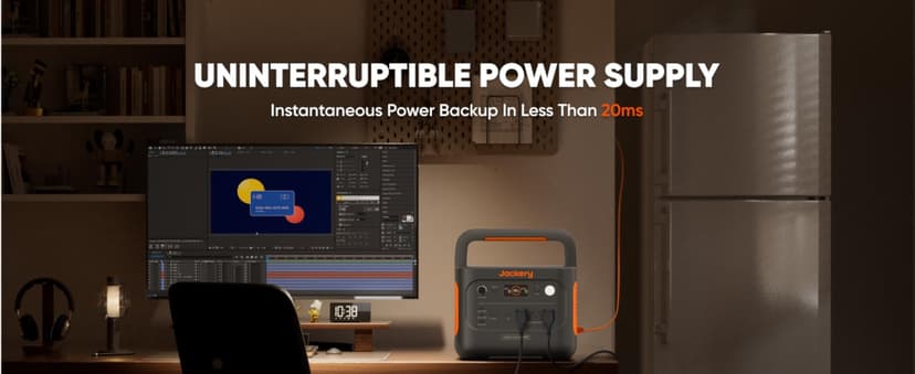 Jackery Explorer 1000 v2 Portable Power Station(2024 New),1070Wh LiFePO4 Battery,1500W AC/100W USB-C Output, 1 Hr Fast Charge, Solar Generator for Outdoor Camping,Emergency, RV, Off-Grid Living